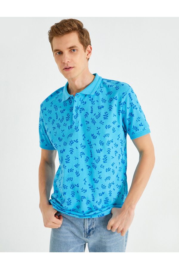 Koton Koton Polo T-shirt - Turquoise