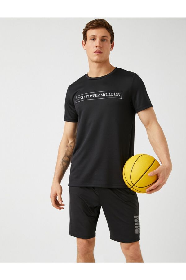 Koton Koton Printed Sports T-Shirt