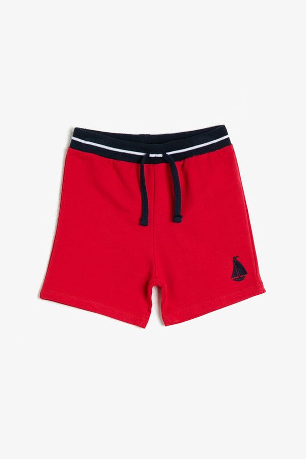 Koton Koton Red Baby Boy Shorts & Bermudy
