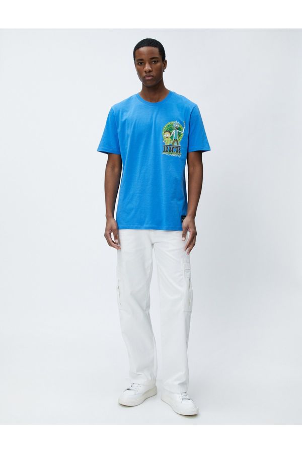 Koton Koton Rick And Morty T-Shirt Cotton Licensed Printed