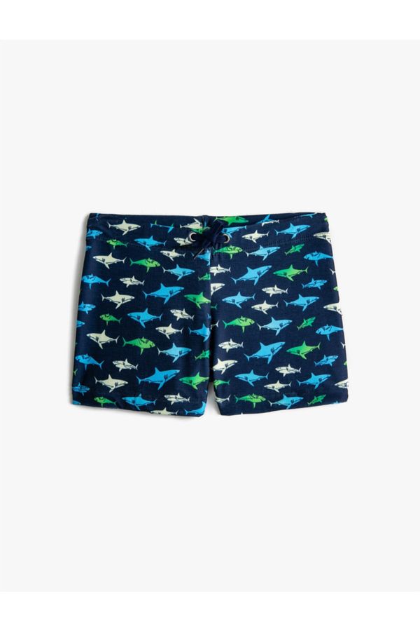 Koton Koton Shark Print Swimsuit