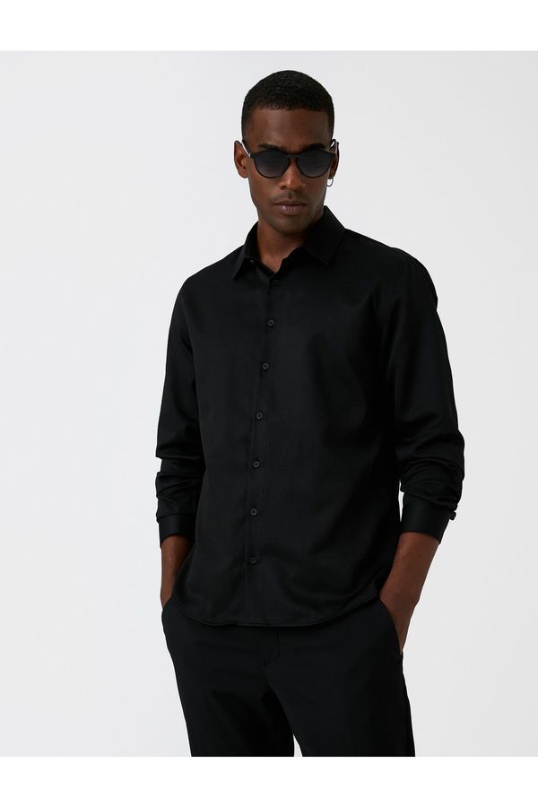 Koton Koton Shirt - Black - Regular fit