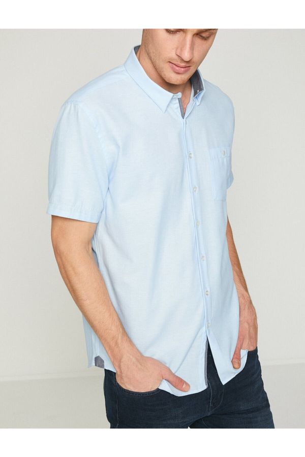 Koton Koton Shirt - Blue - Regular fit