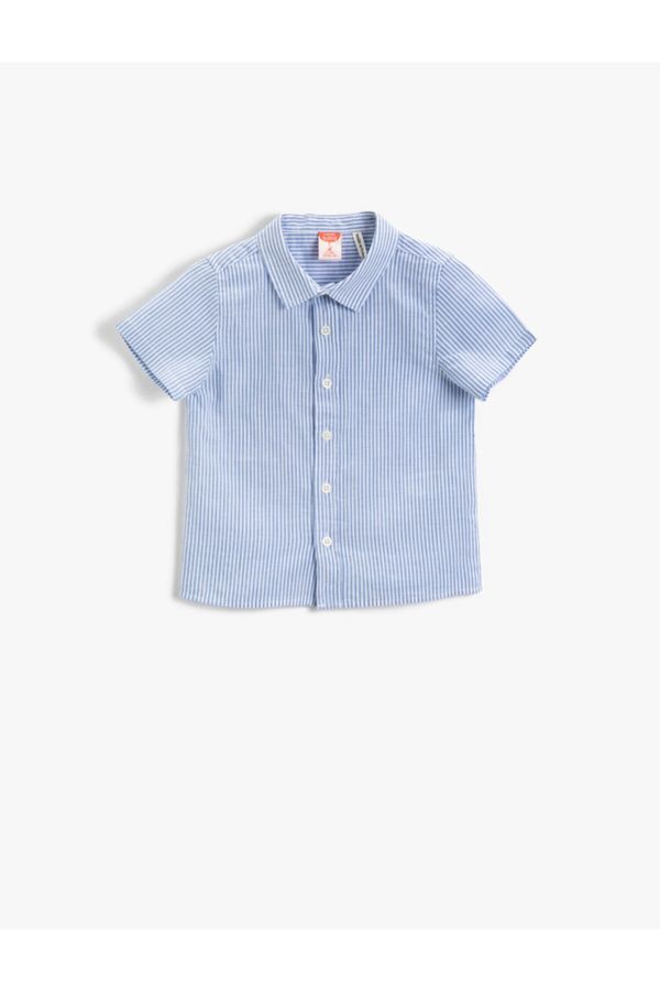 Koton Koton Shirt - Blue - Regular fit