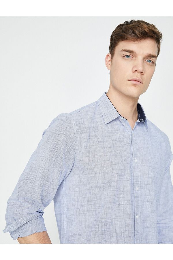 Koton Koton Shirt - Blue - Regular fit