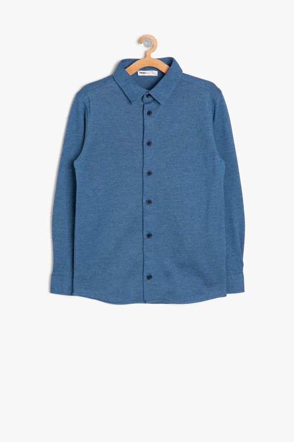 Koton Koton Shirt - Blue - Regular