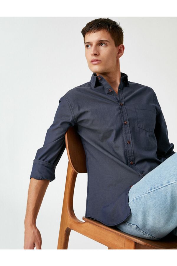 Koton Koton Shirt - Gray - Regular fit