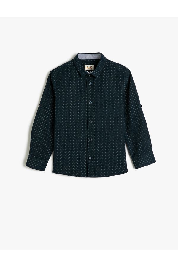 Koton Koton Shirt - Green - Regular fit