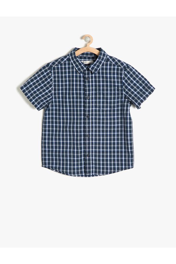 Koton Koton Shirt - Navy blue - Regular fit