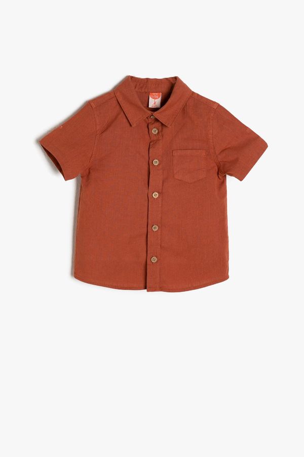 Koton Koton Shirt - Red - Regular fit