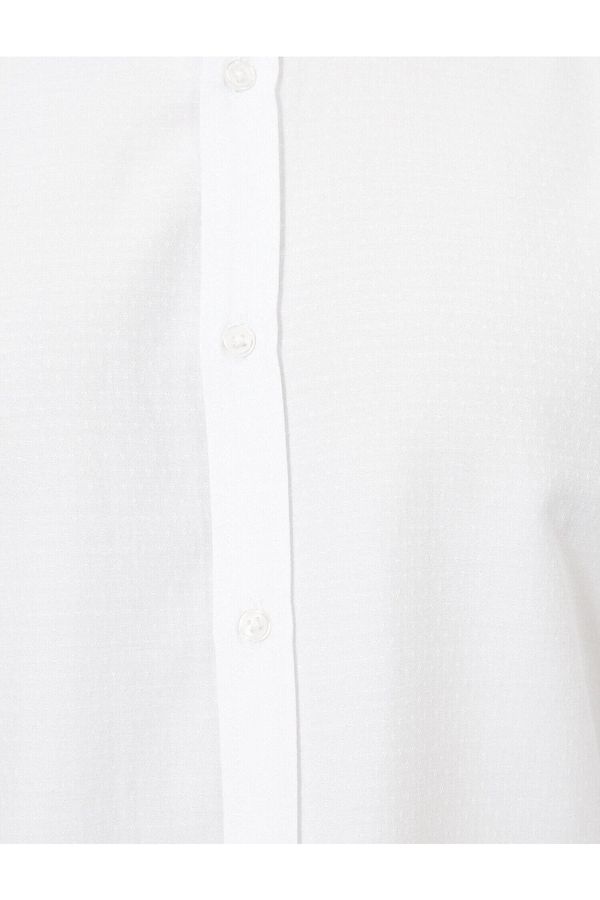 Koton Koton Shirt - White - Fitted