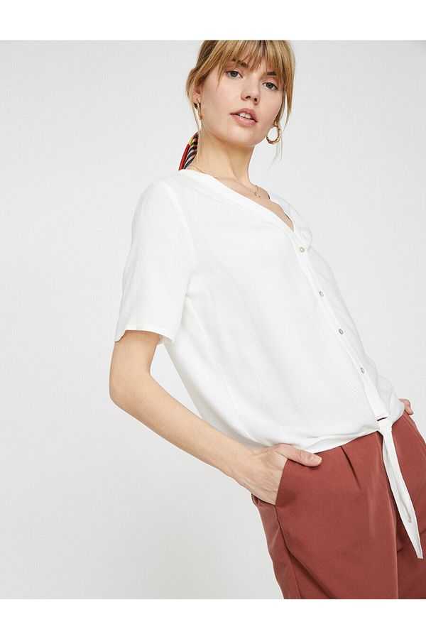 Koton Koton Shirt - White - Regular fit