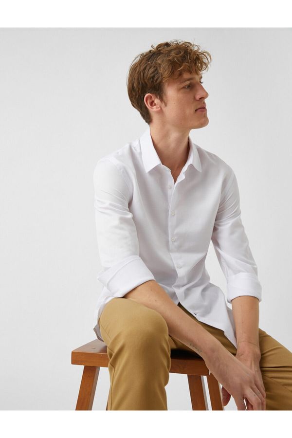 Koton Koton Shirt - White - Regular