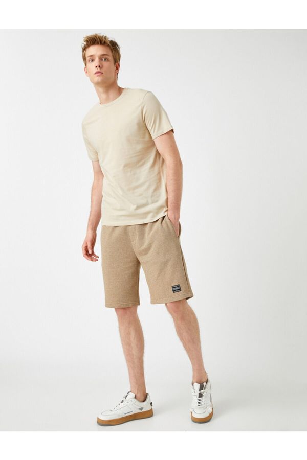 Koton Koton Shorts - Beige - Normal Waist