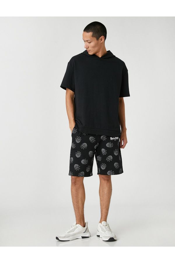 Koton Koton Shorts - Black - Normal Waist