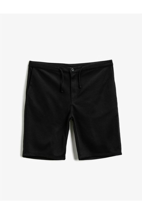 Koton Koton Shorts - Black - Normal Waist