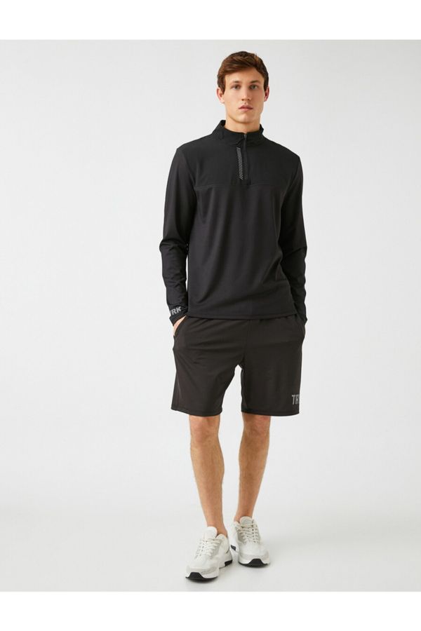 Koton Koton Shorts - Black - Normal Waist