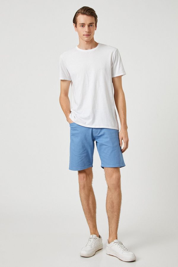 Koton Koton Shorts - Blue - Slim