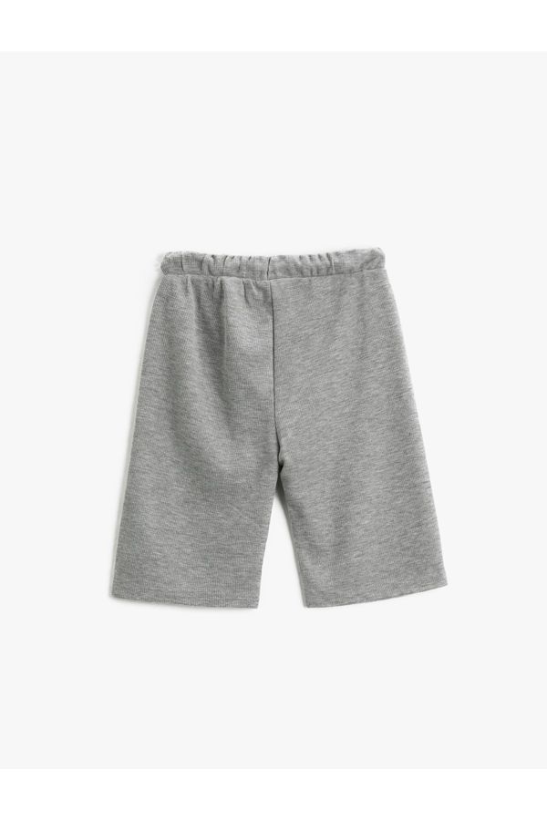 Koton Koton Shorts - Gray - Normal Waist