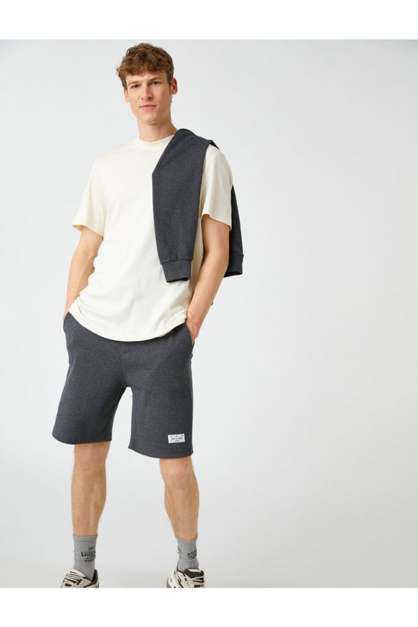 Koton Koton Shorts - Gray - Normal Waist