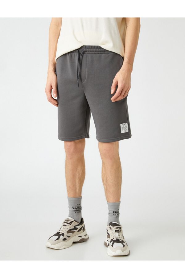 Koton Koton Shorts - Gray - Normal Waist