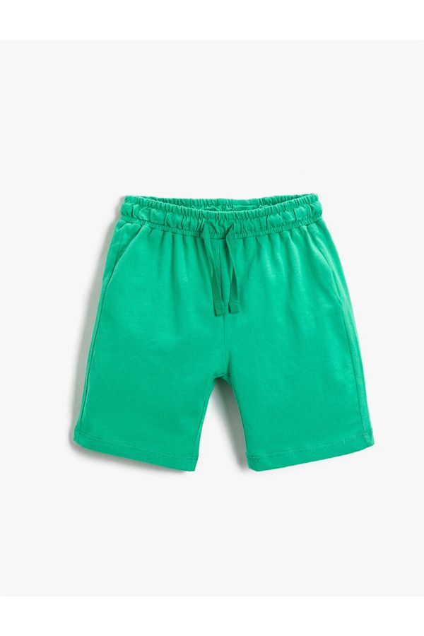 Koton Koton Shorts - Green - Normal Waist