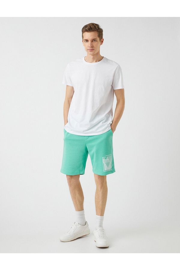 Koton Koton Shorts - Green - Normal Waist