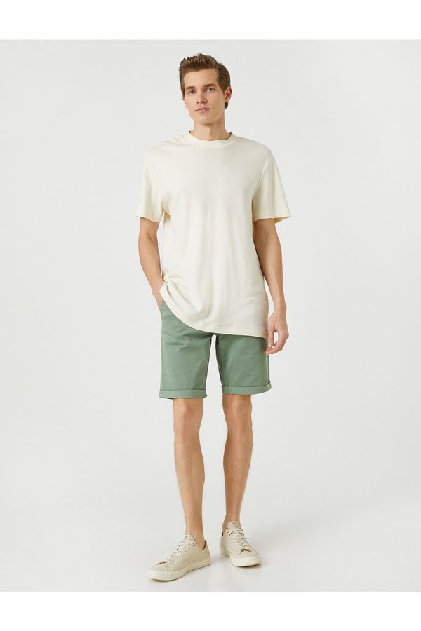 Koton Koton Shorts - Green - Slim