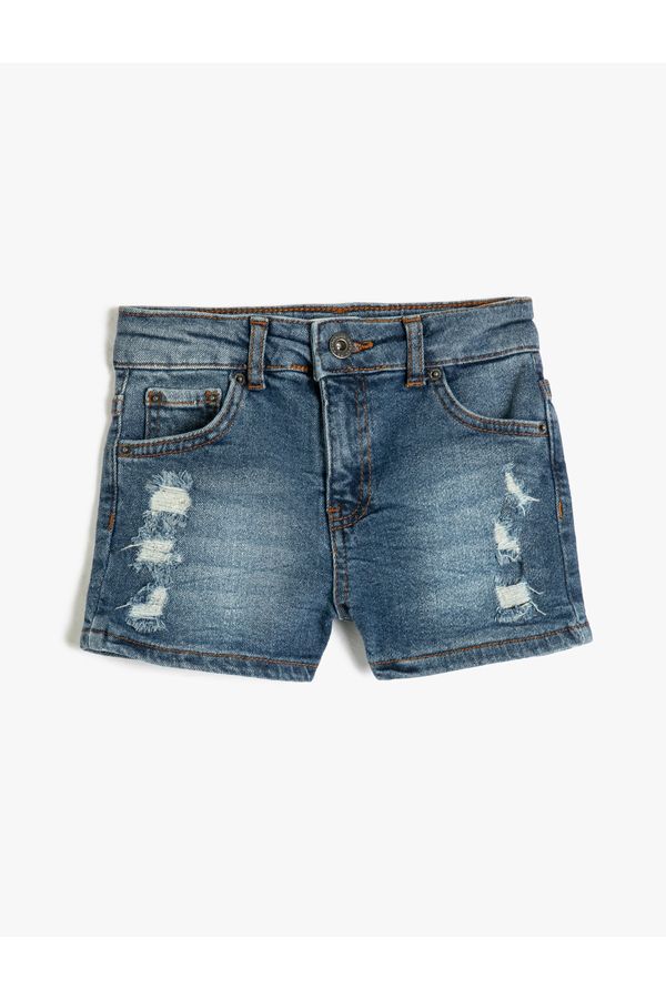 Koton Koton Shorts - Navy blue