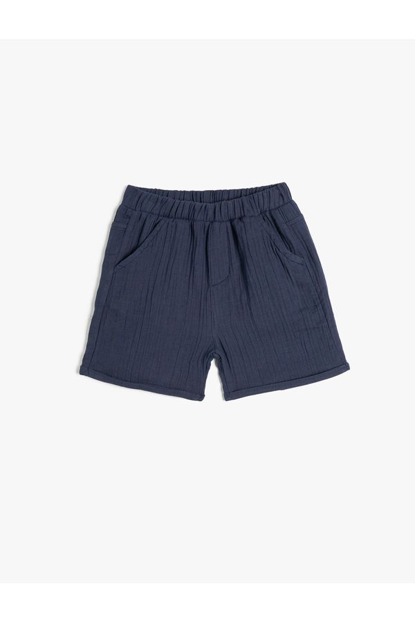 Koton Koton Shorts - Navy blue