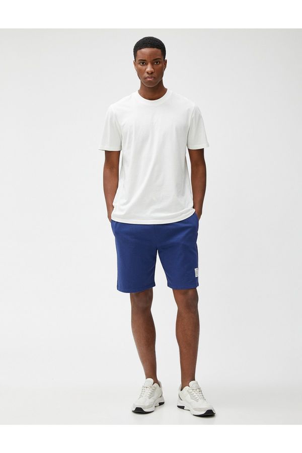 Koton Koton Shorts - Navy blue - Normal Waist