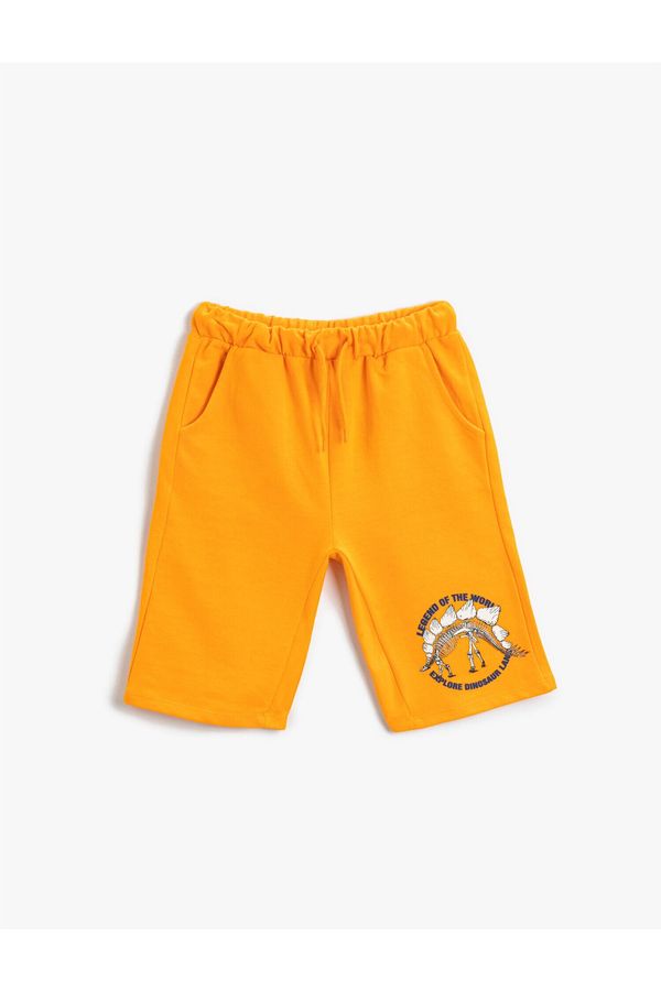 Koton Koton Shorts - Orange - Normal Waist