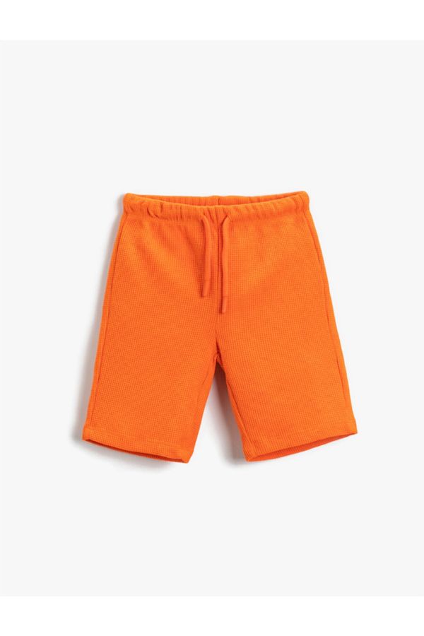 Koton Koton Shorts - Orange - Normal Waist