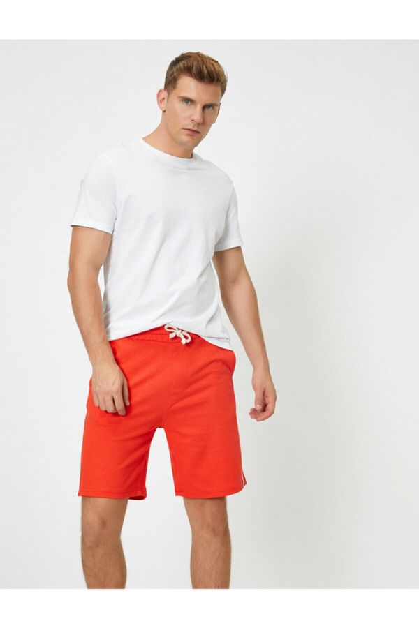 Koton Koton Shorts - Orange - Normal Waist