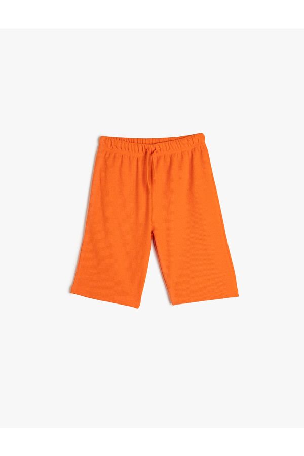 Koton Koton Shorts - Orange - Normal Waist