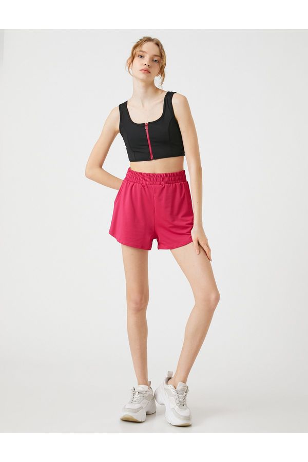 Koton Koton Shorts - Pink - High Waist