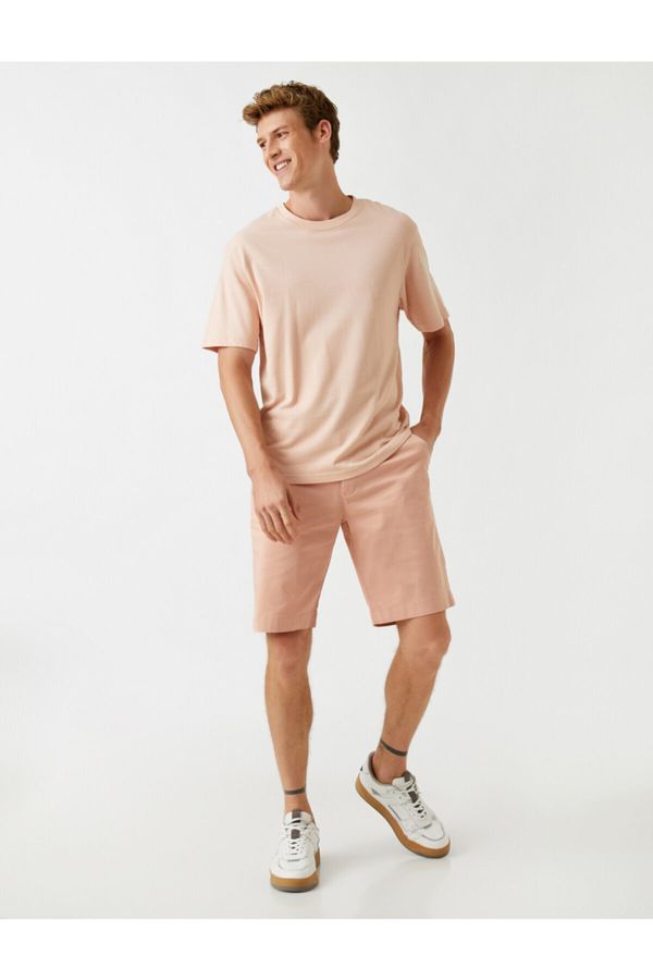 Koton Koton Shorts - Pink - Normal Waist