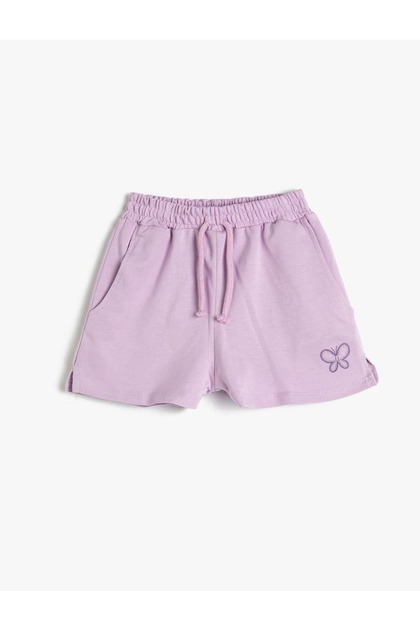 Koton Koton Shorts - Purple - Normal Waist