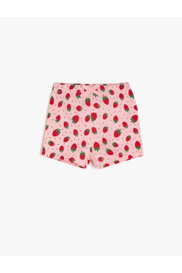 Koton Koton Shorts - Red - Normal Waist