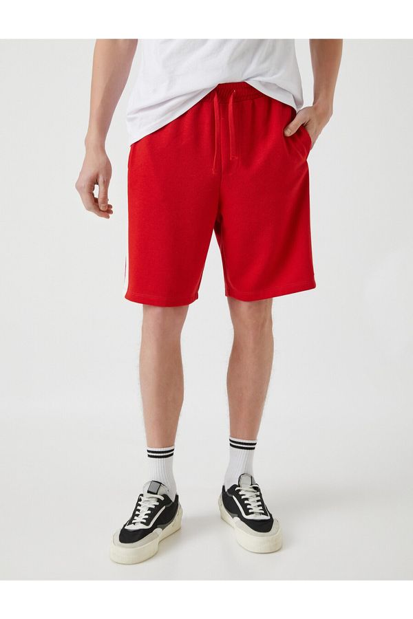 Koton Koton Shorts - Red - Normal Waist