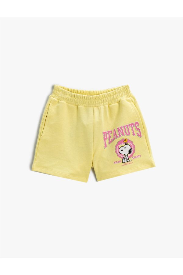 Koton Koton Shorts - Yellow - Normal Waist