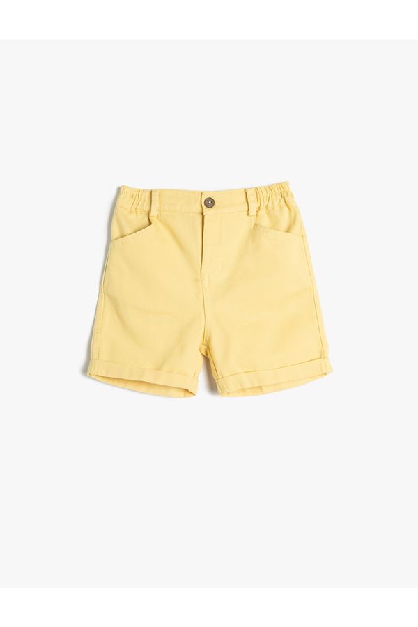 Koton Koton Shorts - Yellow