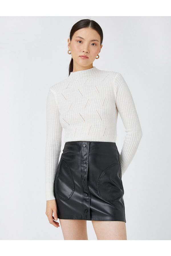 Koton Koton Skirt - Black - Midi