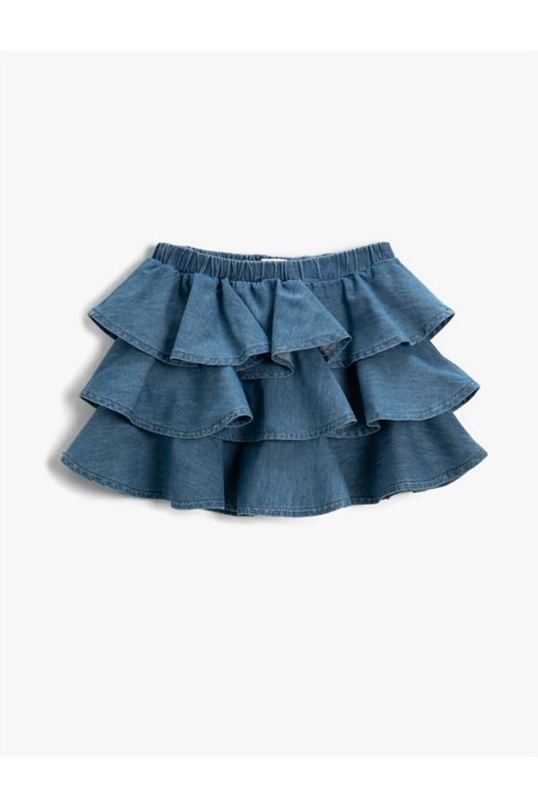 Koton Koton Skirt - Blue - Mini