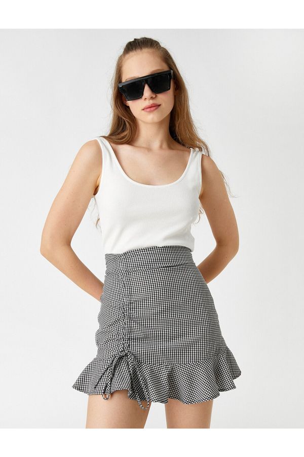 Koton Koton Skirt - Gray - Mini