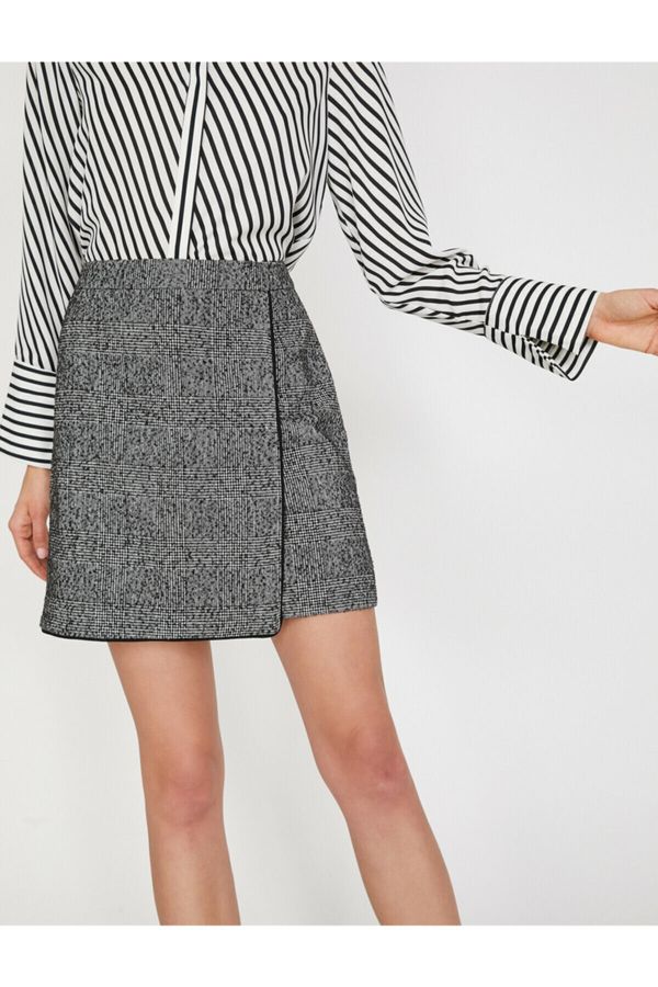 Koton Koton Skirt - Gray - Mini