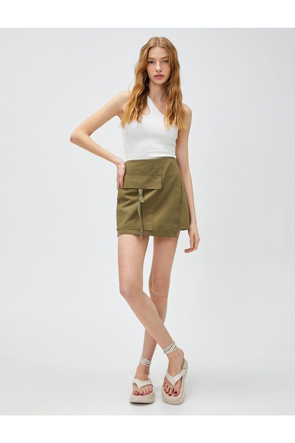 Koton Koton Skirt - Khaki - Mini