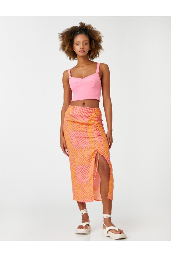Koton Koton Skirt - Orange - Maxi