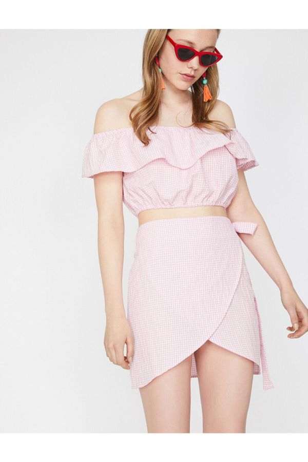 Koton Koton Skirt - Pink - Mini