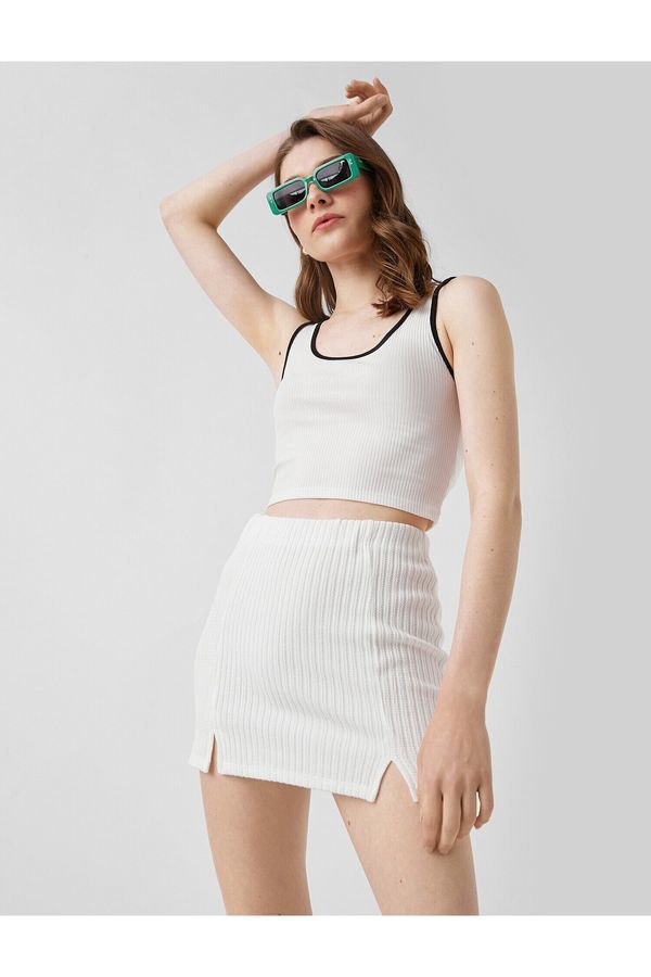 Koton Koton Skirt - White - Mini